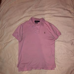 Athletic fit boys polo shirt